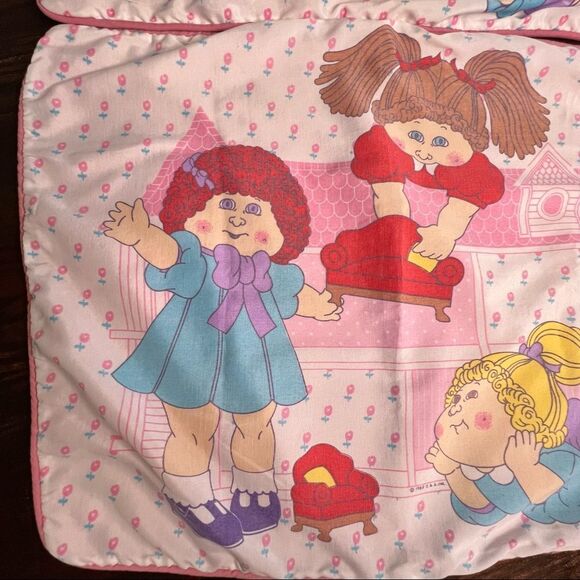 Vintage 80s Cabbage Patch Kids Set of 2 Pillowcases Nostalgic Retro - Picture 2 of 10
